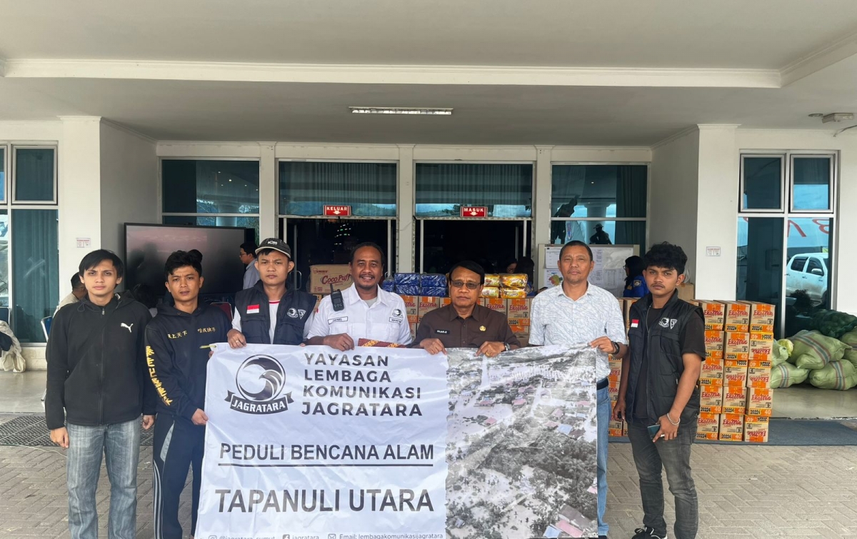 YLK Jagratara Gerak Cepat Bantu Korban Banjir dan Longsor di Lima Titik Bencana Sumut