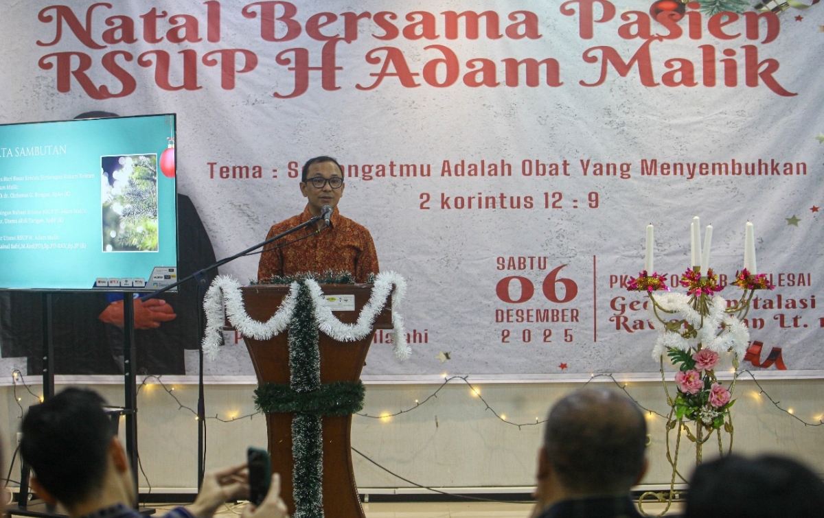 Natal di RS Adam Malik: Dokter dan Pasien Bersatu dalam Doa, 'Semangatmu Adalah Obat!'