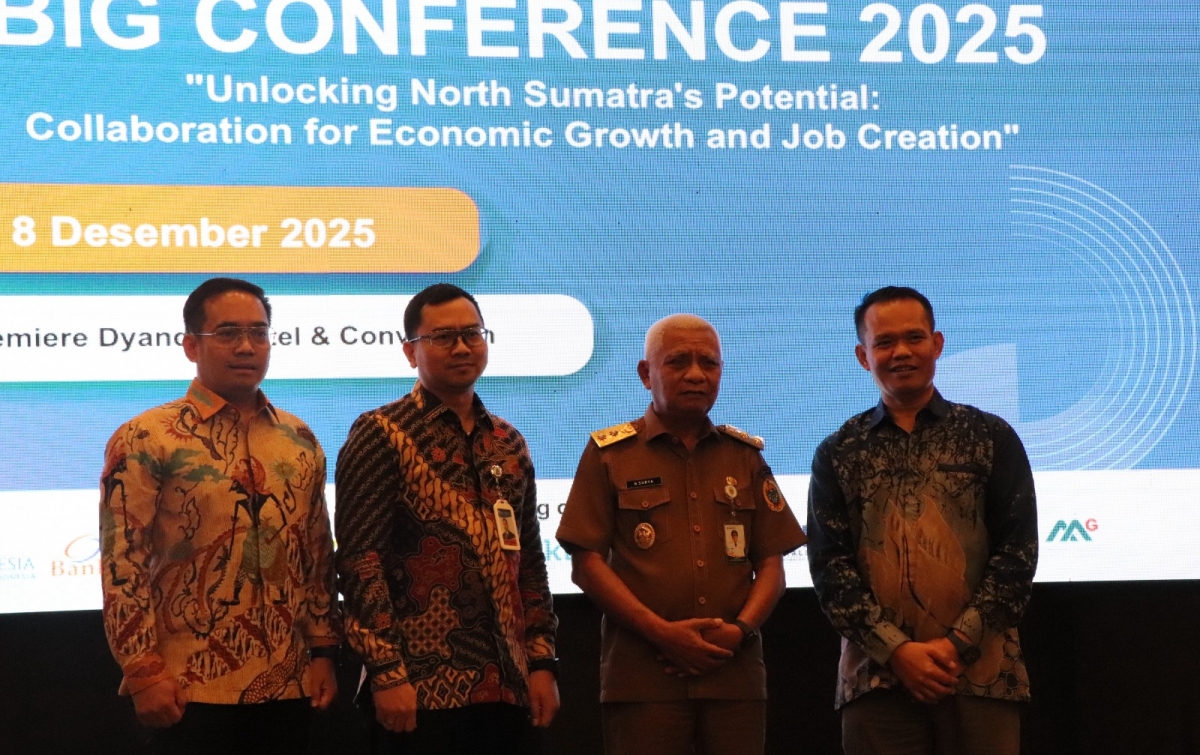 2026, Ekonomi Sumut Diprediksi Tetap Tumbuh Sekitar 4,9%-5,7%