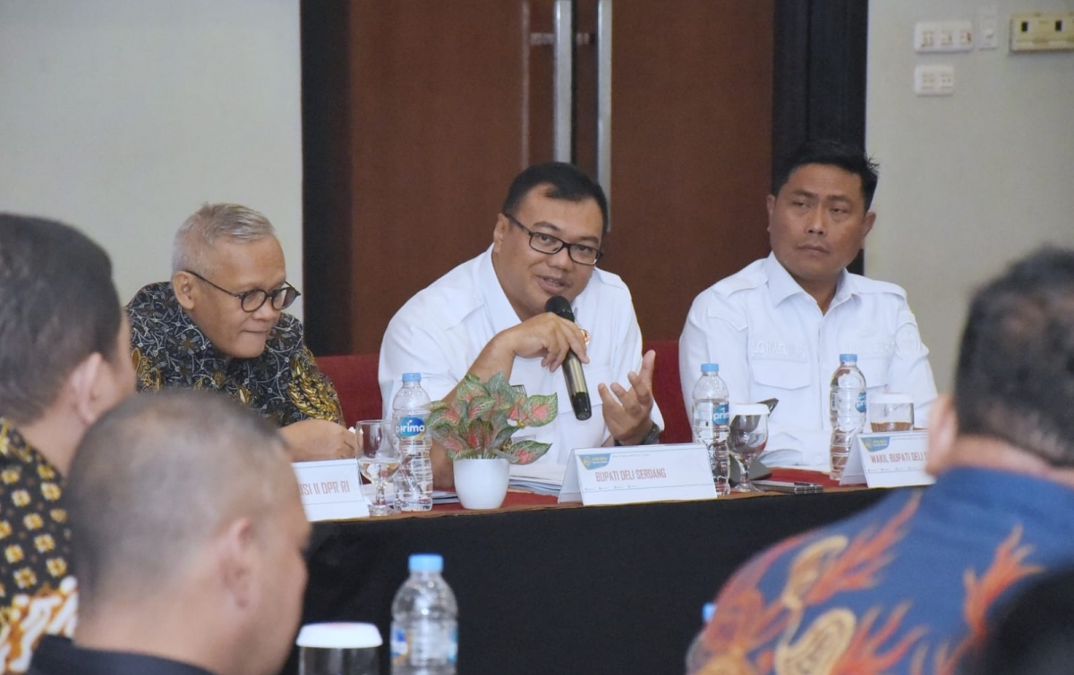 Pemkab Deli Serdang Minta Dukungan DPR RI Tuntaskan Konflik Eks HGU