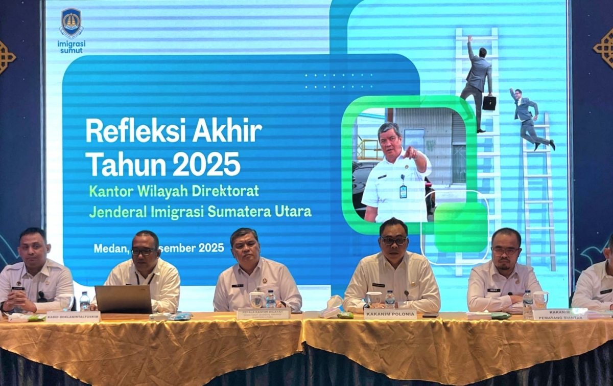 Imigrasi Sumut Tuntaskan 2025 dengan Deretan Inovasi Layanan dan Kinerja Gemilang