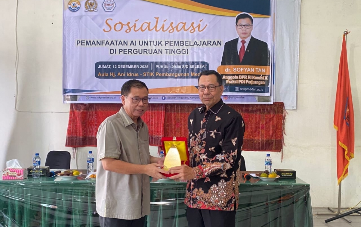 Jangan Sampai Hati Mati! Sofyan Tan Ingatkan Mahasiswa STIK-P: AI Penting, Harus Diimbangi Empati dan Tata Krama
