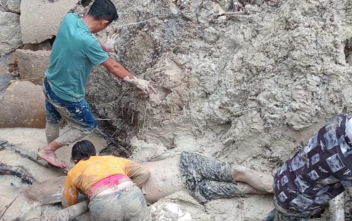 Harianto Nainggolan Tewas Saat Lintasi Longsoran Tanah di Parbuluan Dairi