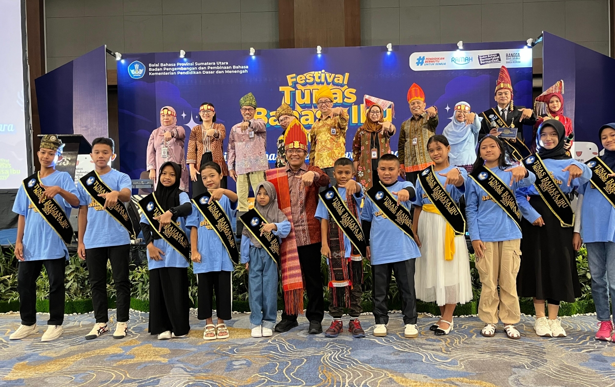 FTBI Sumut 2025 Jadi Panggung Kreativitas Bahasa Daerah Pelajar dari 11 Kabupaten