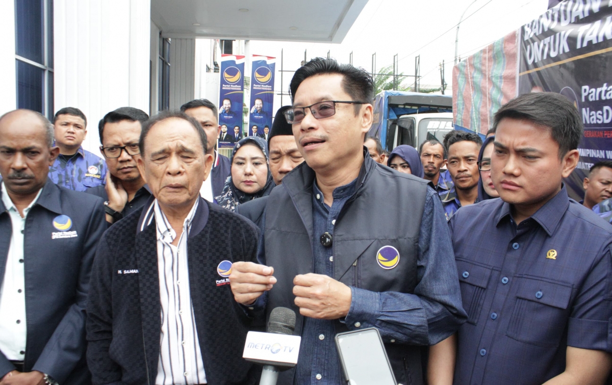 Ketua DPW NasDem Sumut Iskandar ST Berangkatkan Bantuan Tahap Kelima ke Takengon dan Gayo Lues