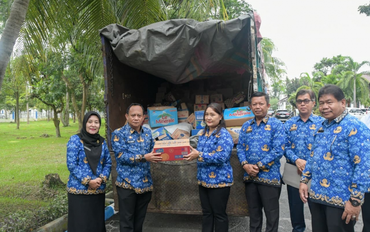 Pemkab Deli Serdang Terima Bantuan dari Kementan dan Bapanas, Untuk Warga Terdampak Bencana Banjir-Longsor