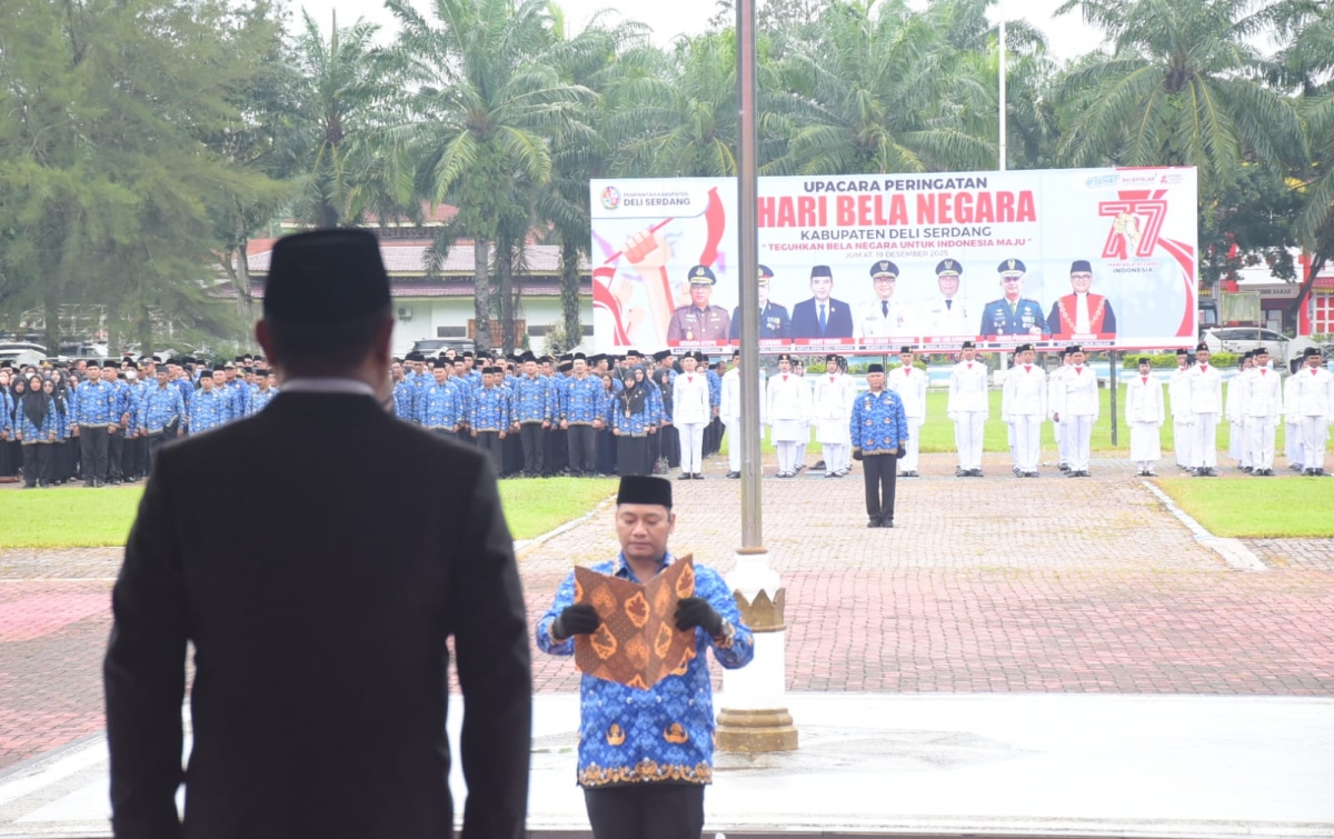 Peringati Hari Bela Negara ke-77, Wabup DS: Tanpa Aceh, Sumut dan Sumbar Sejarah Bela Negara Tidak Lengkap
