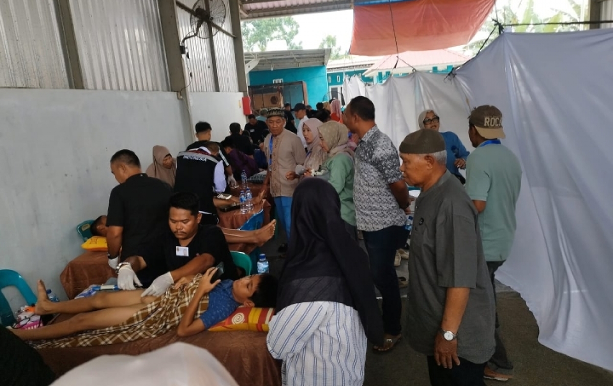 PT RMP Gelar Sunat Massal dan Bantu Korban Bencana Aceh Tamiang