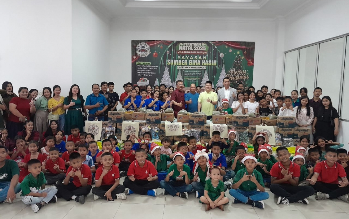 YSBK/Hok Kian Kwe Koan Rayakan Natal, Dihadiri Ratusan Anak Panti Asuhan dan Berbagi