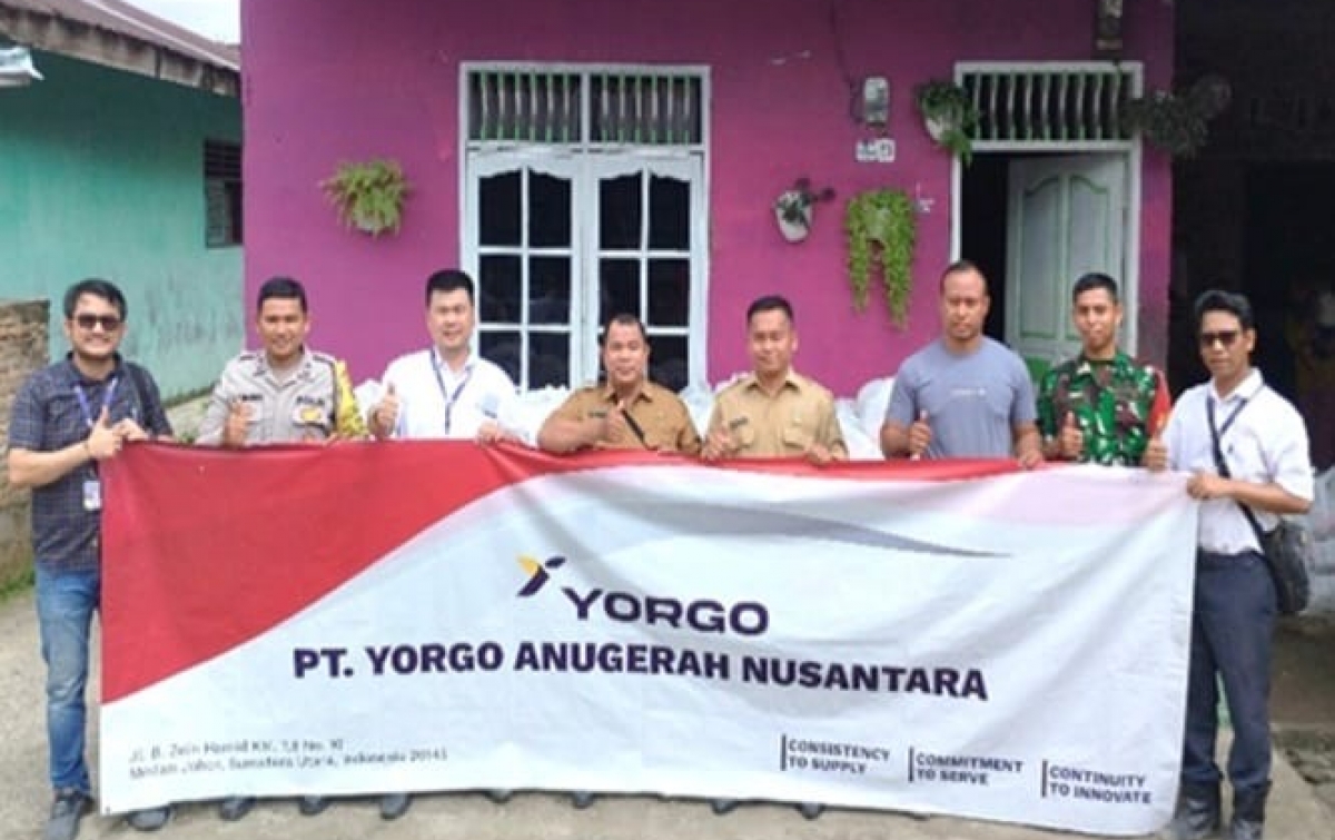 Sinergi Positif, Yorgo Anugerah Nusantara Hadirkan Kebaikan Lewat CSR Akhir Tahun