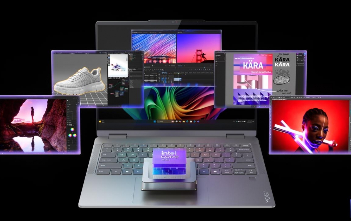 Revolusi AI dalam Genggaman: Lenovo Yoga 7i 2-in-1 dengan Performa Copilot+ PC dan Desain Futuristik