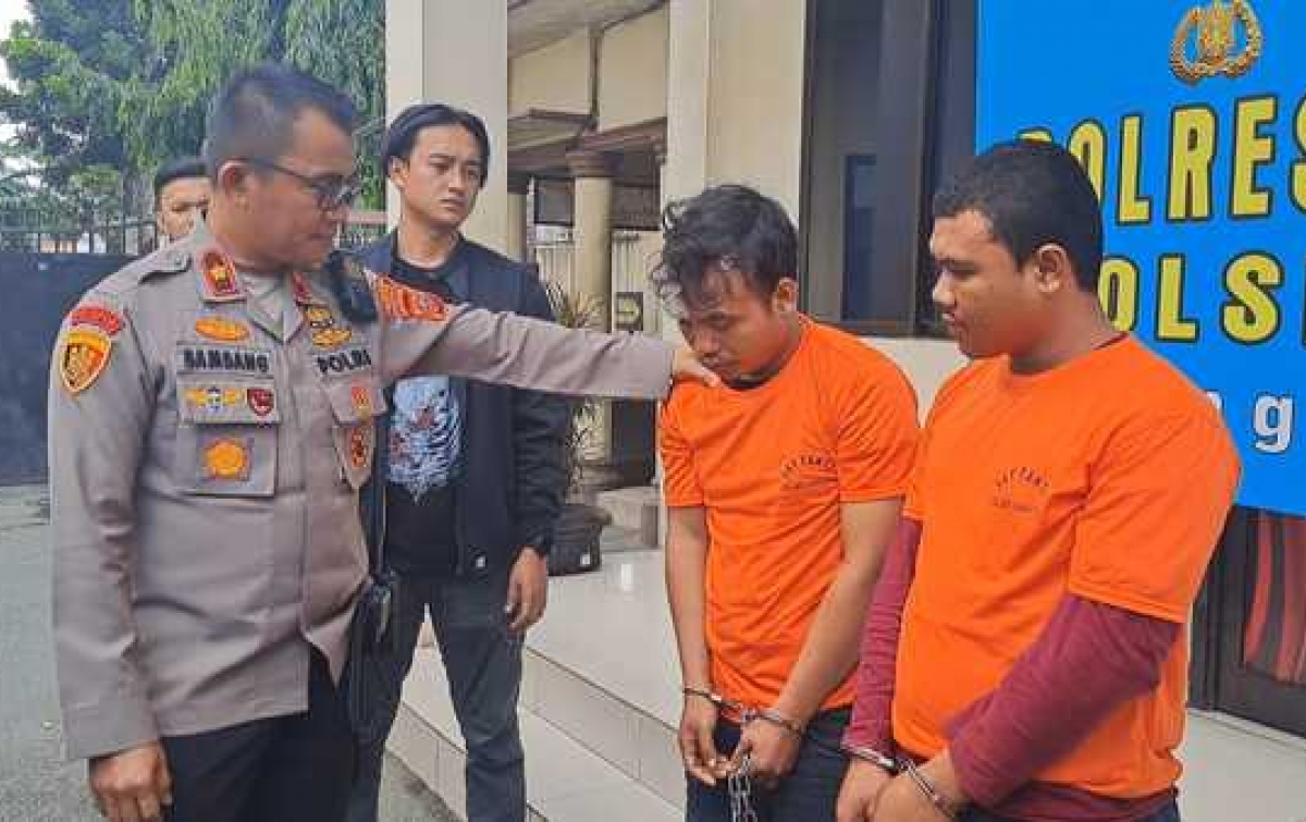 Polsek Sunggal Ringkus Dua Residivis Jambret