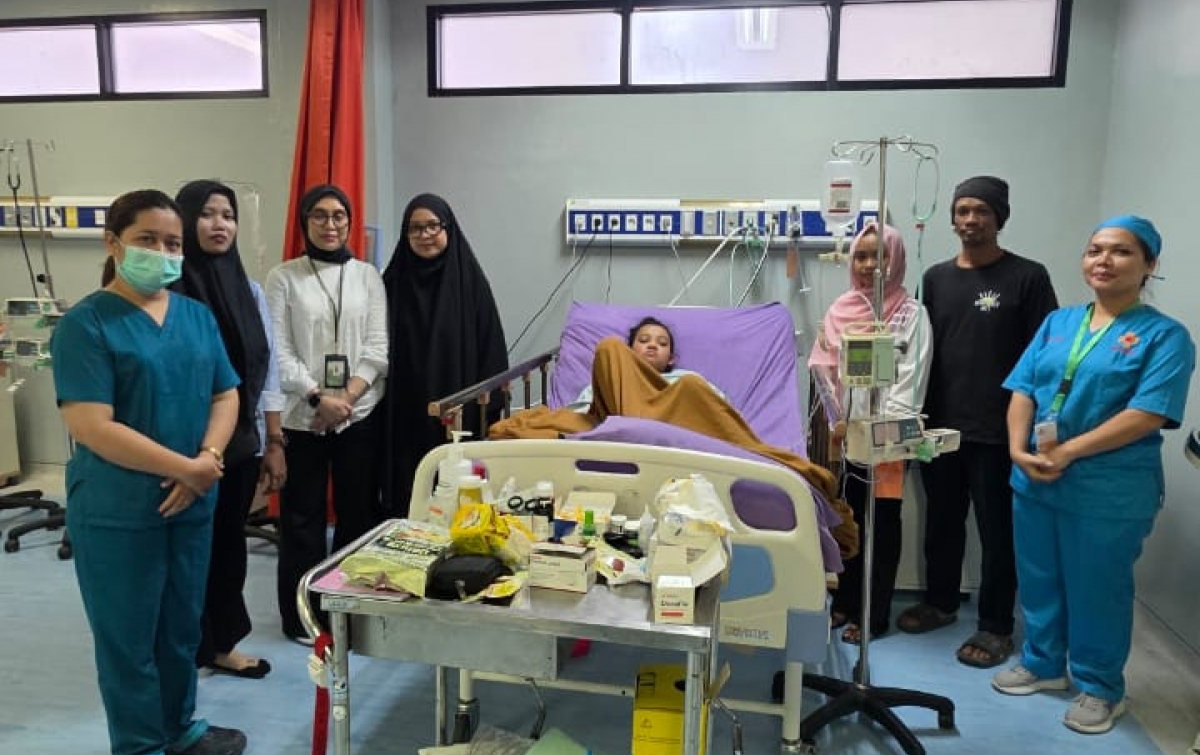 RS Prof CPL USU Tangani Pasien Anak Korban Banjir Tamiang