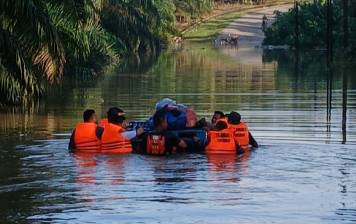 Kisah Heroik Mas Baron, Berenang Tembus Banjir Demi Normalkan Komunikasi PEP Rantau Field