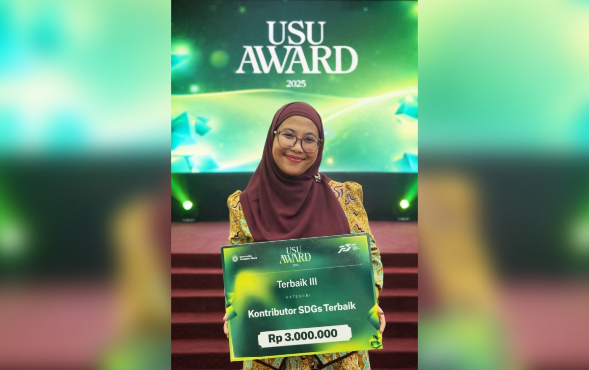 Dosen USU Kembali Menorehkan Prestasi Membanggakan