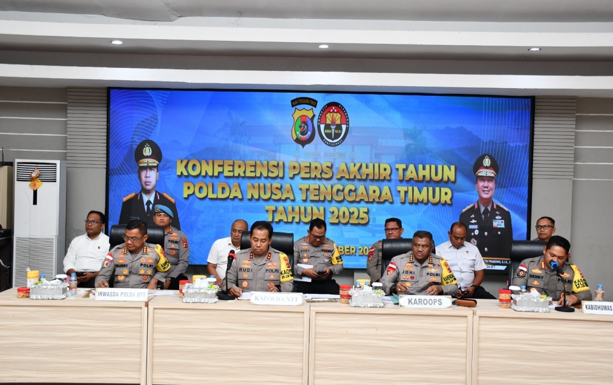 2025 Jadi Tahun Emas Polda NTT: Keamanan Kondusif, Penegakan Hukum Profesional dan Optimal