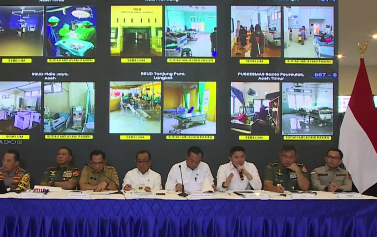 87 Rumah Sakit Terdampak Banjir Sumatera Sudah Beroperasi