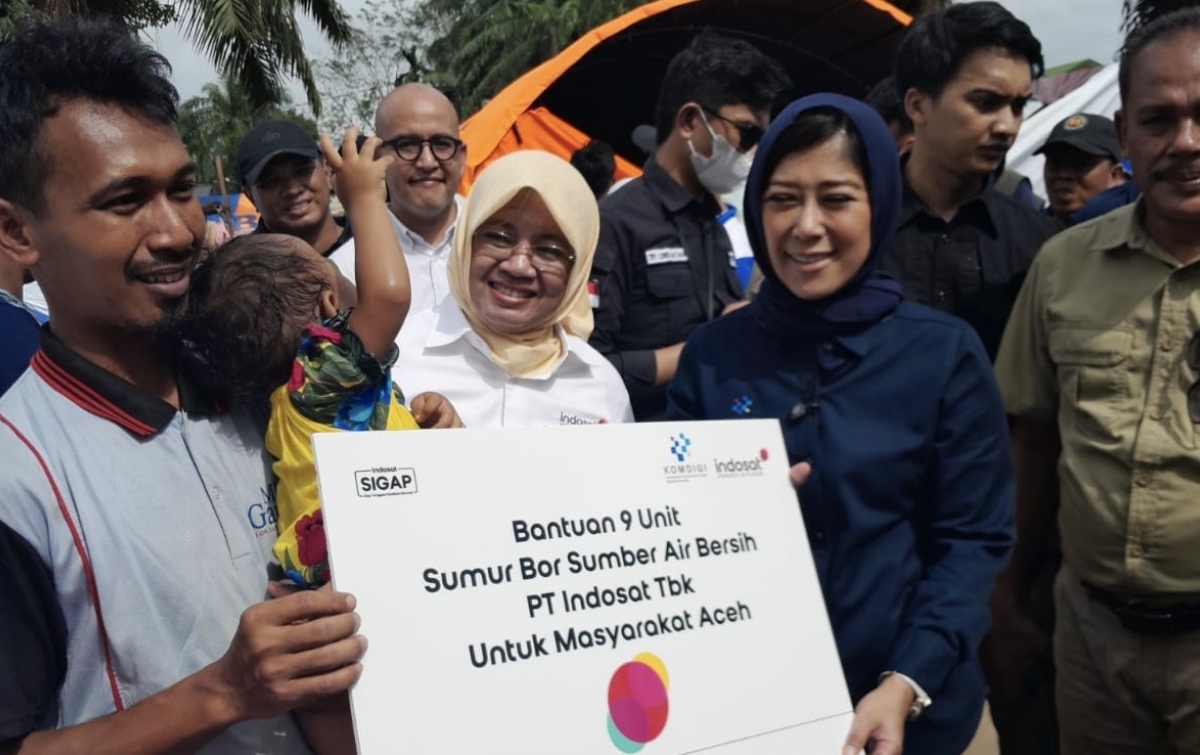 Pemulihan Jaringan Berjalan Signifikan, Lebih dari 90% BTS Indosat di Aceh Kembali Beroperasi