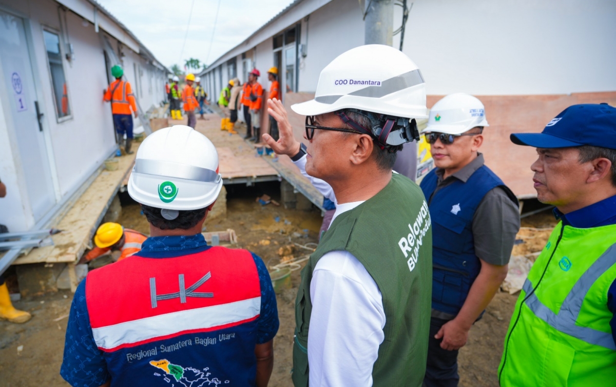 Target 15.000 Unit, Danantara dan BP BUMN Percepat Pembangunan 'Hunian Danantara' di Aceh Tamiang