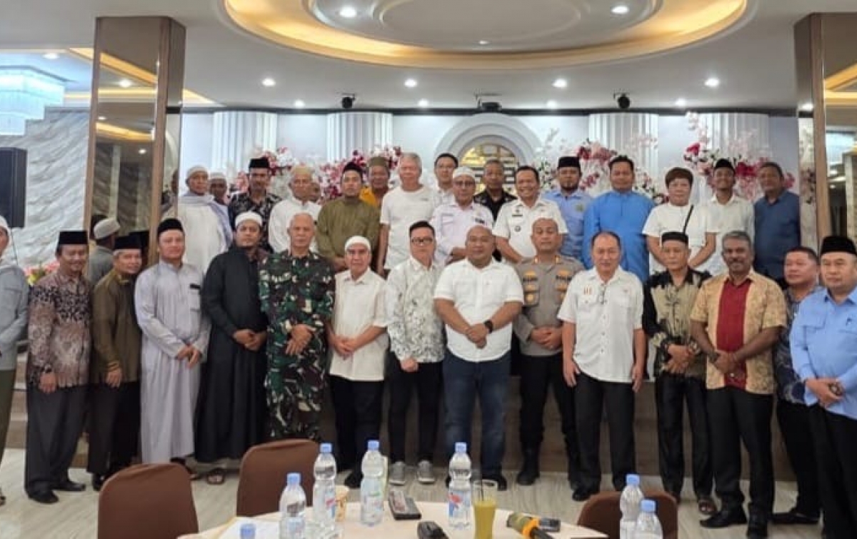 Forkopimcam bersama Tokoh Lintas Agama Percut Gelar Deklarasi Damai