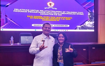 Dewi Kristina Tampubolon Raih Juara 1 Pelopor Komunitas Belajar dan Wakili Sumut pada TOT Lemhannas 2025