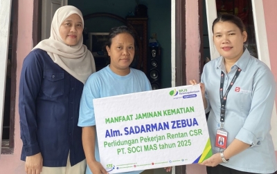 BPJS Ketenagakerjaan Medan Utara Salurkan Jaminan Kematian untuk Ahli Waris Pekerja Rentan