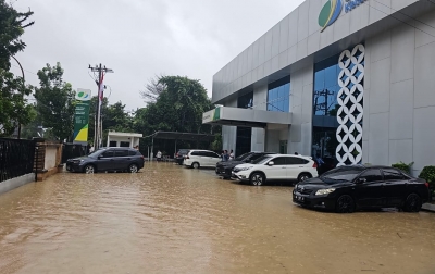 Banjir Rendam Kantor Hingga Sepinggang, BPJS Ketenagakerjaan Medan Kota Batasi Layanan Operasional