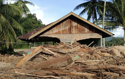 Desa Garoga Tapsel ‘Hilang’ Diterjang Banjir Bandang