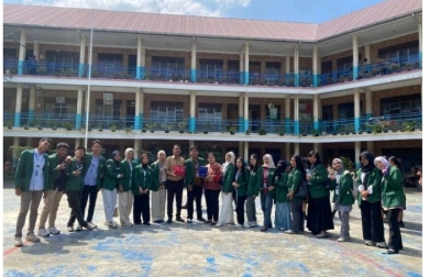 Mahasiswa USU Sukses Tanamkan Etika Generasi Alpha Lewat “Pojok Ekspresi” di SMP Santa Lusia