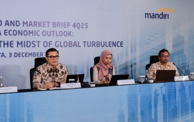 Outlook Ekonomi 2026 :  Ekonom Bank Mandiri Nilai Akselerasi Pemulihan Tetap Terjaga