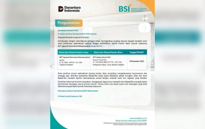 BSI Ambil Langkah Strategis: KFF Tapanuli Universitas Muhammadiyah Pindah ke Jakarta, Layanan Optimalisasi Jadi Prioritas!