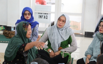 Bawa Harapan di Tengah Banjir, BKKBN Sumut Turun Langsung Bantu Warga Tanjung Pura