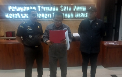 Tersangka Korupsi, Kepala Desa Hutalontung Muara Ditahan
