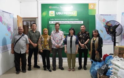 Wamendiktisaintek Lepas Tim Medis dari USU untuk Berikan Layanan Kesehatan Korban Banjir Sumatera