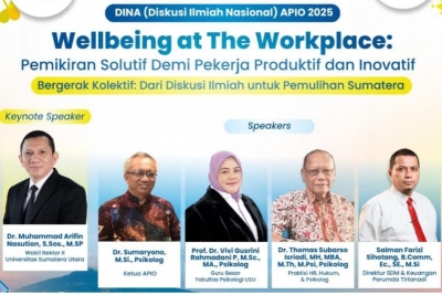 WR II USU: Pengelolaan SDM Bukan Semata Hanya Soal Kompetensi