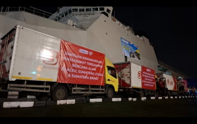 Alfamidi Salurkan Bantuan Kemanusiaan Bagi Korban Bencana Sumatera