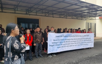 Jeritan Mahasiswa UDA: Masa Depan di Ujung Tanduk Akibat Konflik Yayasan, Pemerintah Dinilai Abai