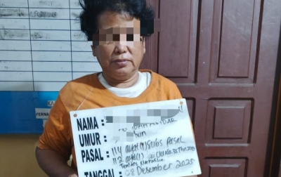 Diduga Edarkan Sabu, IRT Ditangkap di Panai Tengah