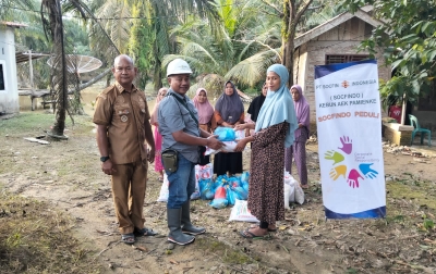 PT Socfindo Berikan Bantuan kepada Warga Terdampak Banjir