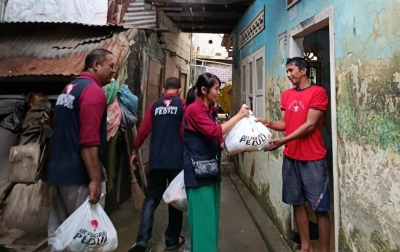 Bank Artha Graha Internasional-Artha Graha Peduli Salurkan Bantuan Bencana Alam Banjir Bandang dan Tanah Longsor di Sumut