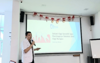 Health Talk AXA Trust Agency, drg. Martyn: Waspadai Gigi Sensitif dan Gigi Bungsu