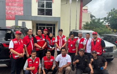 Omesh dkk Beri Dukungan Psikososial untuk Korban Bencana di Sumut