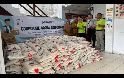 Permata Group Hadirkan Kepedulian, Bantu Warga Terdampak Banjir dan Longsor di Sibolga dan Tapteng