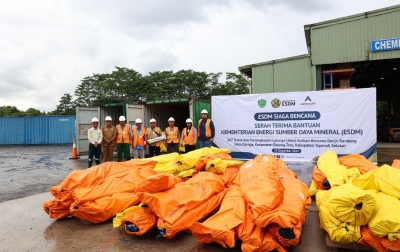 Kementerian ESDM Salurkan Bantuan untuk Korban Bencana melalui Pemkab Tapanuli Selatan dan Agincourt Resources