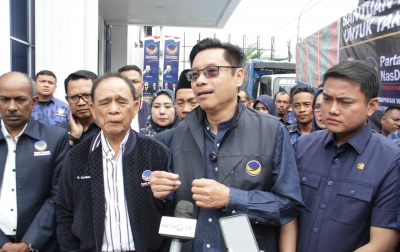 Ketua DPW NasDem Sumut Iskandar ST Berangkatkan Bantuan Tahap Kelima ke Takengon dan Gayo Lues