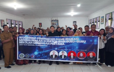 Bawa Misi Pemberdayaan, Mahasiswa Doktoral UAD dan Para Profesor Latih Kreativitas Guru Lewat Game Visual