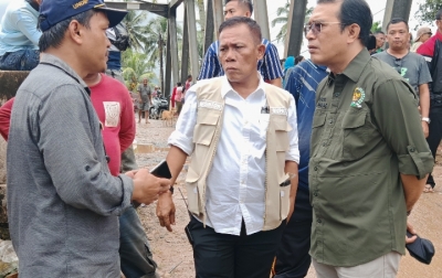 Sungai Tukka Tertutup Kayu dan Lumpur, Penrad Siagian: Perlu Tambahan Alat Berat