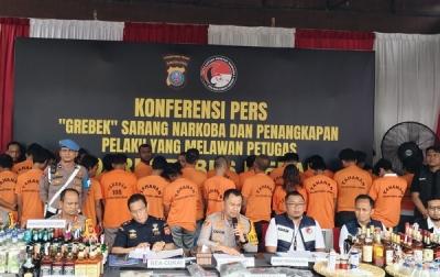 Dalam 72 Hari,  Polrestabes Ungkap 24 Kasus