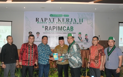 Rapat Kerja II dan Rapimcab HMI se-Sumut, Wabup: Peran Mahasiswa Sangat Penting Sebagai Pengontrol Kebijakan Publik