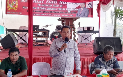 Reses Henry Jhon Hutagalung: Warga Teriakan ‘Kami Tidak Gratis Pakai Air PDAM Tirtanadi’
